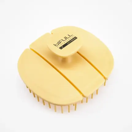 Bifull Cepillo Flexible Bio Flex Fuzz Amarillo (Ergonómico y Antitirones)